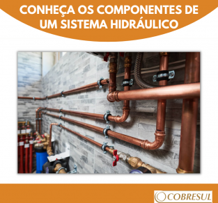 Componentes de um sistema hidráulico